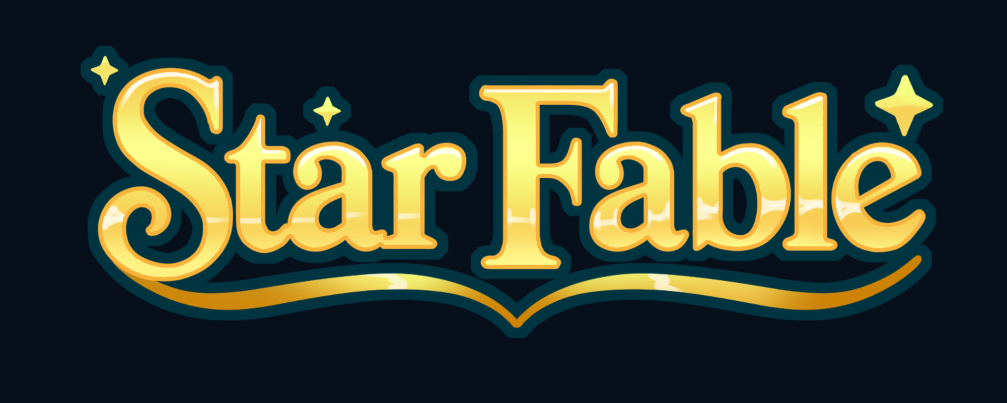 Star Fable dark logo on light background