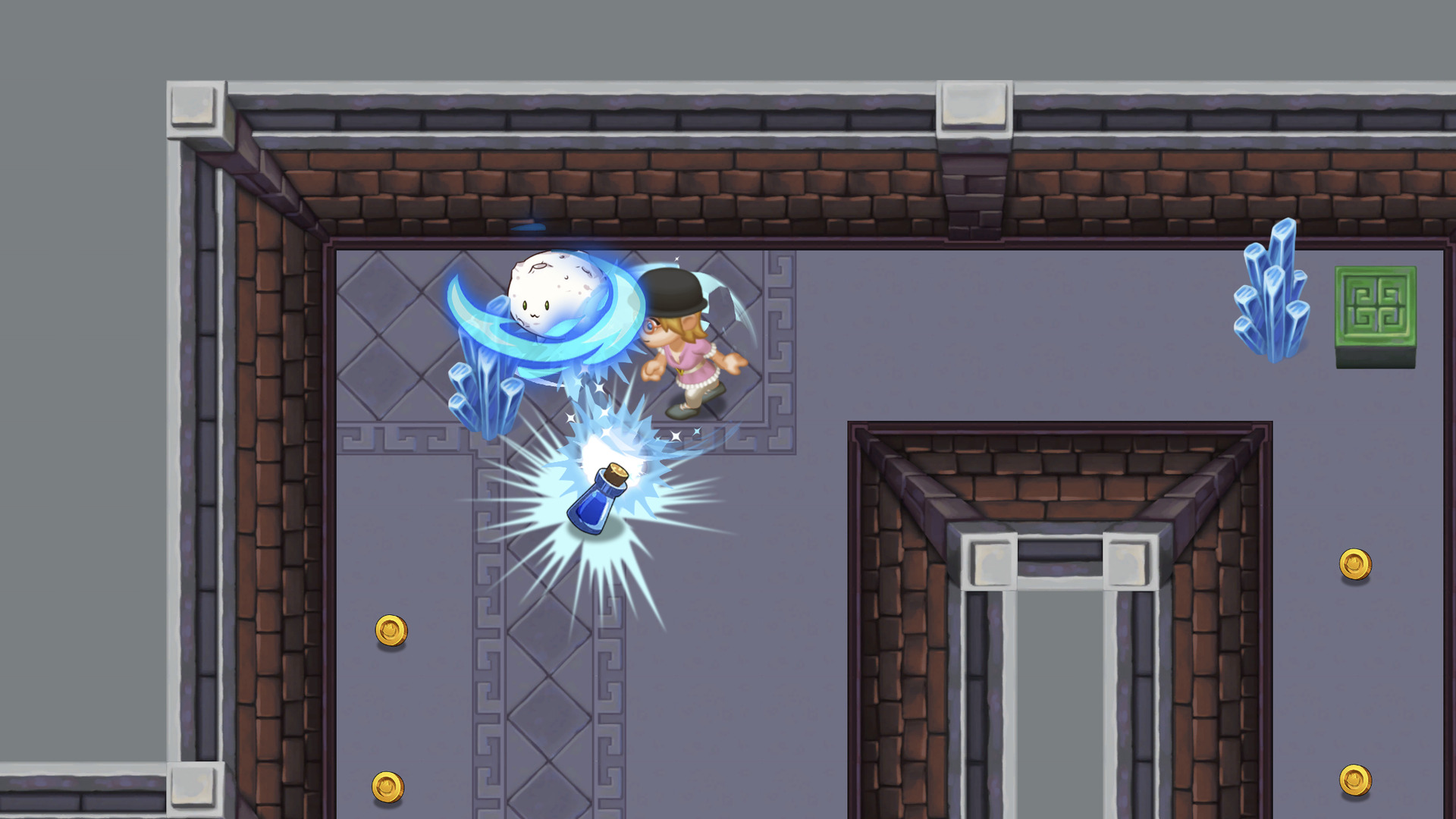 Dungeon scene