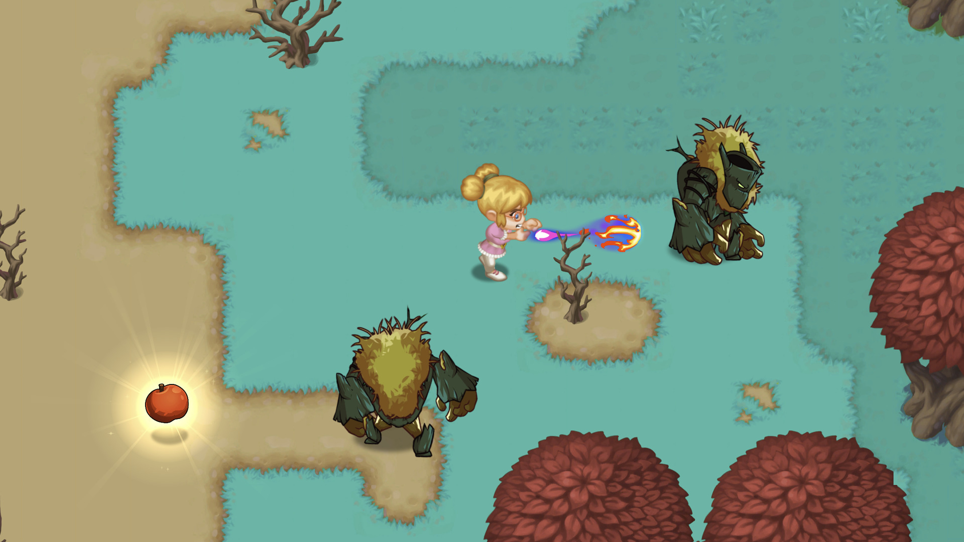 Starfire combat scene